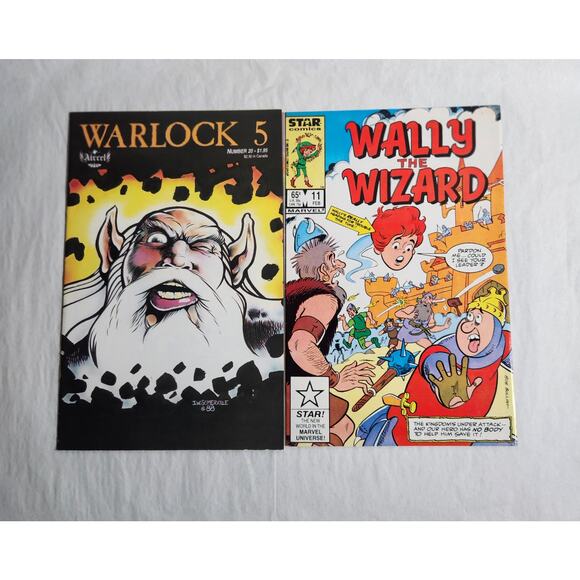 DC, Aireel, Marvel Star Comics Lot Of 6 (65 cent - $1.95) Pre-owned 1980's - Picture 2 of 6